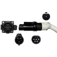 Adaptateur de chargeur universel EV GBT vers Type 1 J1772 32a 1 Phase GBT Socket vers Type1 Plug Electric Usa Car Adapter