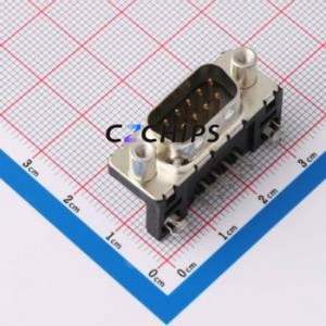 D09P33E4GV00LF D-Sub/VGA Connector Through hole Component (THT) Connector Male 9P Through Hole 2 - Product Image 1