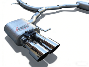 Sistema <span class=keywords><strong>de</strong></span> <span class=keywords><strong>Escape</strong></span> Catback Valvetronic Personalizado <span class=keywords><strong>de</strong></span> Fábrica <span class=keywords><strong>para</strong></span> Audi A4/A5 B8/B9/B8.5 2.0T, Sistema <span class=keywords><strong>de</strong></span> <span class=keywords><strong>Escape</strong></span> Tuning Sus304 con Control Remoto - Product Image 3
