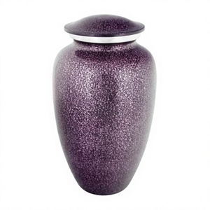 ถุงใส่เถ้ากระดูกอลูมิเนียมหินอ่อนสีม่วงไม่มีโกศใส่ผ้ากำมะหยี่ - Product Image 1