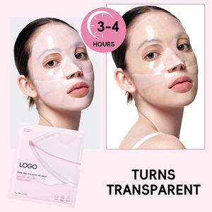 Mascarilla Facial de la Mejor Calidad, Mascarilla de Gel de Colágeno Rosa PDRN para Todo Tipo de Piel - Product Image 5