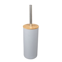 Ensemble d'accessoires de salle de bain pour hôtel BX, ensemble de 6 pièces en plastique pour la salle de bain, avec bambou
