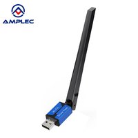 Adaptador WiFi USB, Adaptador WiFi para PC de Escritorio, Red Inalámbrica de Doble Banda de 900 Mbps 2.4 GHz/5 GHz, Plug and Play, Compatible con Win10/11