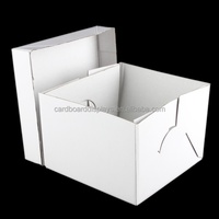 Offre Spéciale – Boîtes à Gâteaux Personnalisées de 10, 12 et 14 Pouces avec Fenêtre Transparente, Couvercle Brillant et Emballage Recyclable pour Mariages et Anniversaires