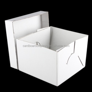 Cajas para Pastel de Boda Personalizadas de 10, 12 y 14 Pulgadas de Alto con Tapa Transparente, Cajas Plegables para Empacar Pasteles de Cumpleaños - Product Image 4