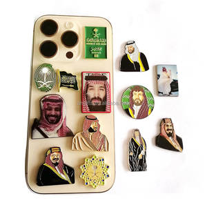 ملصقات معدنية بتصميم عربي من المصنع، ملصق هاتف معدني للمملكة العربية السعودية والإمارات والكويت وقطر والبحرين وعمان والعراق، مخزون كبير - Product Image 4