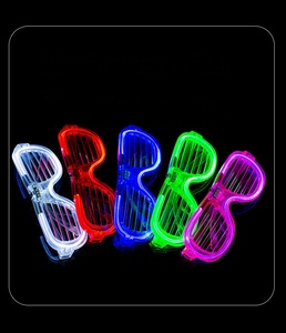Promotional Toys Luminous Bursting <b>Disco</b> Glasses LED Fluorescent Cool Plastic for <b>Parties</b> and KTV LED <b>Light</b> Sunglasses - Product Image 2