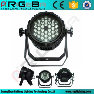 Chất lượng cao rgbwa 5 màu sắc 36*3 wát LED chiếu Đèn par có thể/Par 64/ Par ánh sáng - Product Image 4