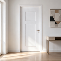 Portes de salle de bain en bois massif, finies, insonorisées, portes extérieures pour hôtel, appartement, usage rural