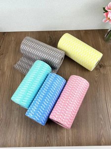 J Cloth Roll Chiffon de nettoyage non tissé <span class=keywords><strong>multi</strong></span>-usages Chiffon de nettoyage jetable sans huile - Product Image 3