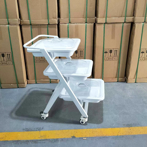 Carrito de <span class=keywords><strong>Endoscopia</strong></span> Médica de Plástico ABS con Soporte para Monitor y Cajón para Almacenamiento de Equipo de <span class=keywords><strong>Endoscopia</strong></span> Hospitalaria - Product Image 2