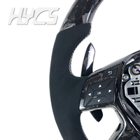 Accessoires intérieurs de voiture Volant en fibre de carbone adapté à Mercedes Benz GL G CLK E CLS SL W209 G65 G63 ML63 GL550 GL63