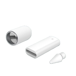 EBY - Tapa de Repuesto para Punta de <span class=keywords><strong>Apple</strong></span> <span class=keywords><strong>Pencil</strong></span> de <span class=keywords><strong>2</strong></span>.ª Generación, Adaptador de Carga Original, Cubierta para Punta de Lápiz para iPad, Hecho en China - Product Image 1