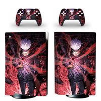 Autocollant personnalisé en vinyle pour la console PS5 (version disque et numérique) et la manette de jeu – Décoration