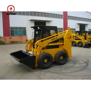 Harga Bagus Skidsteer Ht380 Diesel Mini Skid Steer Loader Kecil Murah untuk Dijual