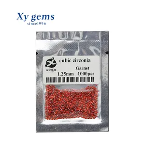 Wuzhou Xiangyi 3.0ミリメートルRound Brilliant Garnet Natural Synthetic CZ Stone Price