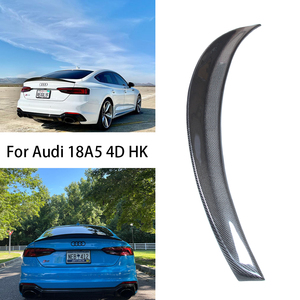 สำหรับ A5 S5 B9 RS5 4ประตูแบบสปอร์ตคาร์บอนไฟเบอร์ด้านหลังสปอยเลอร์ลำตัวปีก2016-2025 - Product Image 2