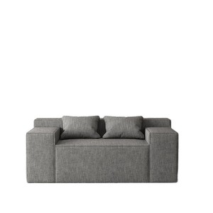 Customized One-Piece Foam <b>Sofa</b> Square High-Density Upholstered Living Room Furniture - Product Image 5