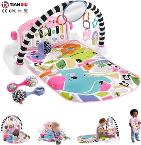 Tapis d'éveil musical éducatif pour nouveau-nés et nourrissons, directement de l'usine, avec piano, tapis rembourré pour le temps sur le ventre, <span class=keywords><strong>jouet</strong></span> pour tout-petits - Product Image 1