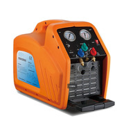 China LOW MOQ HVAC Aire acondicionado Doble cilindro Gas Refrigerante Unidad de recuperación Máquina de recuperación para la venta