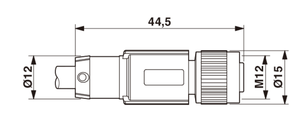 Cable PROFIBUS SF/UTP M12 SPEEDCON VARAN de 6 pines, preensamblado, blindado, con conductores de cobre estañado trenzado, 10m, 100Mbps, IP20, negro - Product Image 3