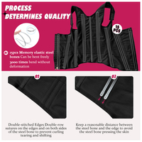Ceinture Minceur Post-Partum, Gaine Ventre Plat, Corset Amincissant Gainant pour Femme