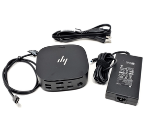 Nouvelle station d'accueil universelle pour ordinateur portable HP USB-C Dock <span class=keywords><strong>G5</strong></span> 5TW10AA / 5TW10UT avec adaptateur 120W - Product Image 1