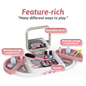 Set di <span class=keywords><strong>smalto</strong></span> per unghie salone di bellezza finta gioco per bambini ragazze giocattoli di moda Set di trucco - Product Image 2