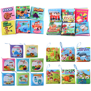 Baby & Toddler Toys Cloth Books Set Toddles Activity Toy Sensory Soft Educational Toy for Kids