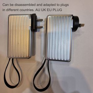 Cargador Portátil de Alta Capacidad de 10000 mAh, Adaptador de Viaje, Banco de Energía, Carga Inalámbrica para Dispositivos Móviles, Soporte para Enchufes de EE. UU./Reino Unido/Italia - Product Image 3