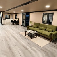 Maison conteneur extérieure personnalisée de 30 pieds, extensible, préfabriquée, moderne, pliable, portable, avec 3 chambres, pour appartement ou bureau