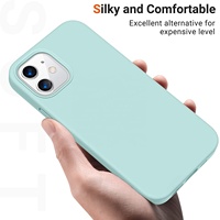 Coque de téléphone antichoc en Silicone souple mat pour iPhone 16 15 14 13 12 11 Pro Max Coque de protection Type de sac à bandoulière