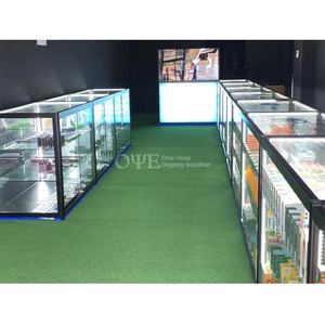 Banchi di Design del negozio di fumo vetrine <span class=keywords><strong>Shisha</strong></span> narghilè espositore per negozio di tabacco vetrina per tabacco - Product Image 5