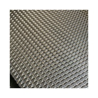 Galvanisation à chaud 5mm d'épaisseur maille d'aluminium expansée bâtiment couloir sécurité plancher toiture feuille d'expansion en aluminium