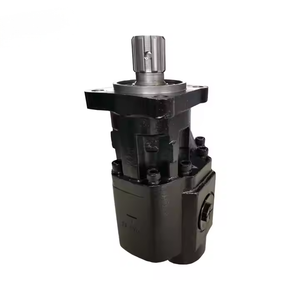 Pompe hydraulique à engrenages haute pression 34/43/51/61/82/100 cc/rev |   Pompe à engrenages à bride carrée pour engins de construction - Product Image 1