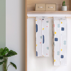 HeDou 3D Clothing Hanging Bag Rectangle Dustproof Moisture Proof Hook Type Bedroom Storage Minimalist Style PVC Cover - Product Image 4
