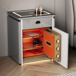 2026 moderno comodino in legno massello, - Product Image 1