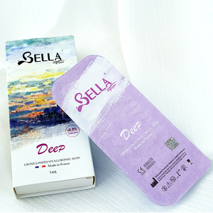 BELLA 1ml Gel de remplissage à l'<span class=keywords><strong>acide</strong></span> <span class=keywords><strong>hyaluronique</strong></span> réticulé le plus populaire, <span class=keywords><strong>prix</strong></span> usine, pour injections profondes sur le visage, la poitrine et les lèvres - Product Image 3