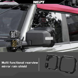Protector <span class=keywords><strong>de</strong></span> Lluvia <span class=keywords><strong>de</strong></span> Alta Calidad para Espejo Retrovisor <span class=keywords><strong>de</strong></span> Coche, Visera para Lluvia, Reflector NEPT para Ford Bronco, Cubierta para Lluvia, Parasol para Coche - Product Image 3
