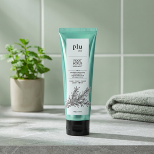 100g Flu365 Gommage pour les pieds Produit de soin de la peau parfumé à la menthe - Product Image 2