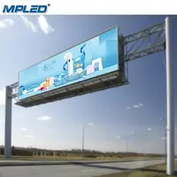 HD 거대한 스크린 P8 P10 사용된 트럭 트레일러 가격 led 광고 스크린