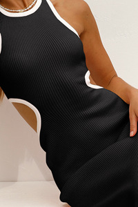 <span class=keywords><strong>Vestito</strong></span> <span class=keywords><strong>a</strong></span> manica stretta elegante Sexy <span class=keywords><strong>vestito</strong></span> avvolgente elegante alla moda nuova e calda - Product Image 3