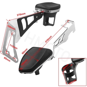 Kings Moto Accessoires Heavy Duty Boisson Panier Tasse Porte-Bouteille Stand pour 1997-2013 pour Harley Touring Electra Street - Product Image 2