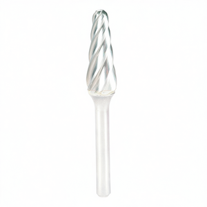 Fresa Rotativa Cónica de Punta Esférica Ttake AB8700 de 12.7 mm de Carburo Sólido para Máquinas Herramienta - Product Image 2