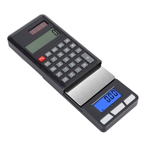 Balança de Bolso Calculadora 500g/0.01g 2 em 1 Portátil Mini Eletrônica para Joias e Diamantes Balança <span class=keywords><strong>Digital</strong></span> para Joias de Ouro - Product Image 2