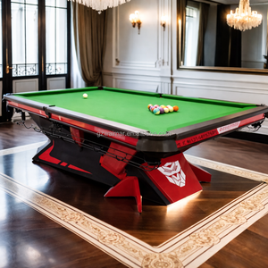 Centre de jeu de luxe tout-en-un pour l'intérieur - <span class=keywords><strong>Table</strong></span> de <span class=keywords><strong>billard</strong></span> de qualité supérieure à 4 fonctions pour le snooker, le <span class=keywords><strong>billard</strong></span> et <span class=keywords><strong>plus</strong></span> encore - Une expérience inégalée - Product Image 3
