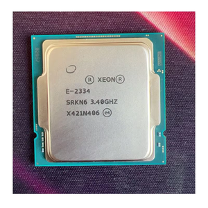 Procesador Intel Xeon E-2334 SRKN6 de 3.40 GHz, 4 Núcleos, 8 Subprocesos, TDP 65W, el Más Vendido para Servidor PowerEdge T350, Torre de Almacenamiento - Product Image 1