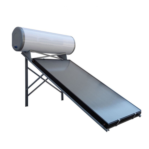 <span class=keywords><strong>Chauffe</strong></span>-<span class=keywords><strong>eau</strong></span> solaire électrique <span class=keywords><strong>200L</strong></span> avec collecteur à panneaux plats pressurisé, boîtier en aluminium et verre pour usage domestique extérieur - Product Image 3