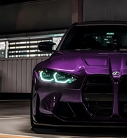 Film de protection de peinture PPF pour voiture, violet nuit, auto-réparant, anti-rayures, protection UV/IR, haute qualité, très vendu