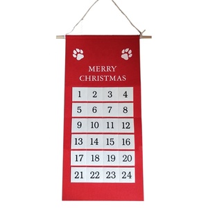 Treo Tường Cảm Thấy Lịch Cây Giáng Sinh Cảm Thấy Lịch Mùa Vọng - Product Image 1